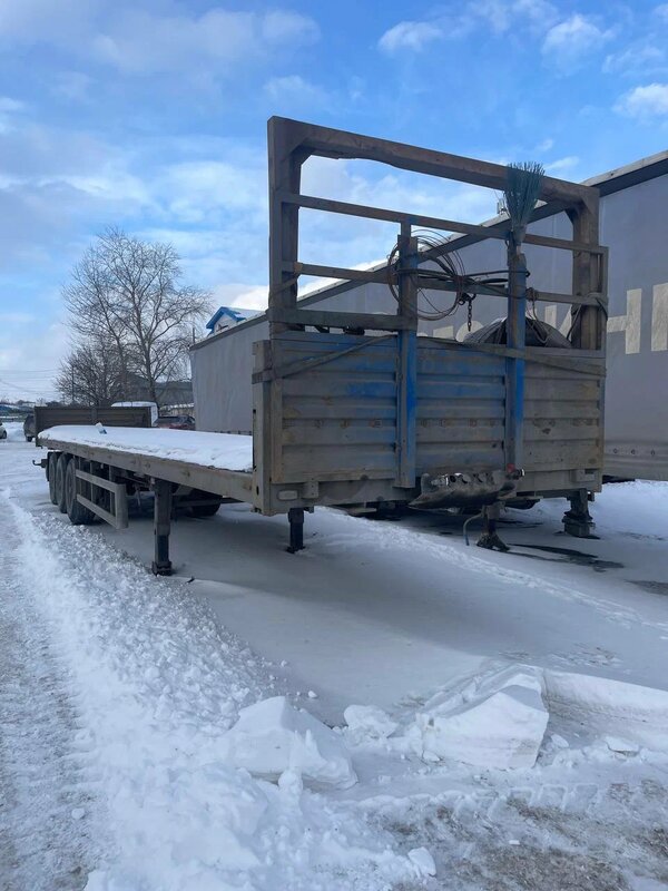 Туймазинский завод автобетоновозов 5885 Полуприцеп бортовой — фото 3