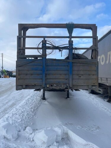 Туймазинский завод автобетоновозов 5885 Полуприцеп бортовой