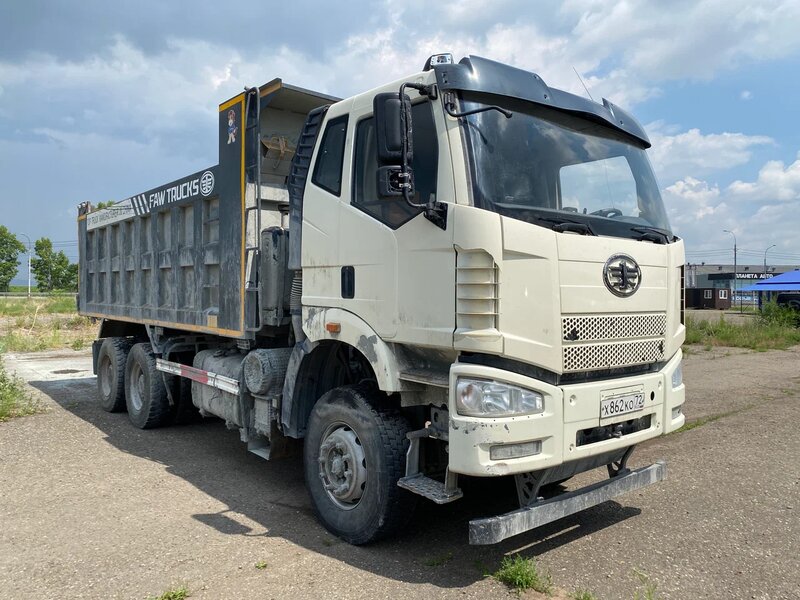 FAW J6 6x4 Самосвал — фото 3