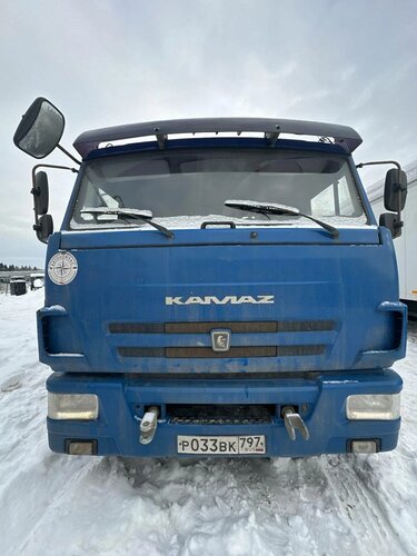 Строительные подъемные машины (СПМ) 7324 на шасси КамАЗ 65117 6x4 Бортовой с КМУ