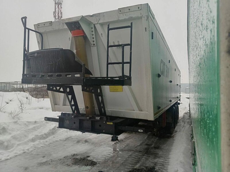СПЕЦАВТОТЕХНИКА SAT Полуприцеп зерновоз — фото 3