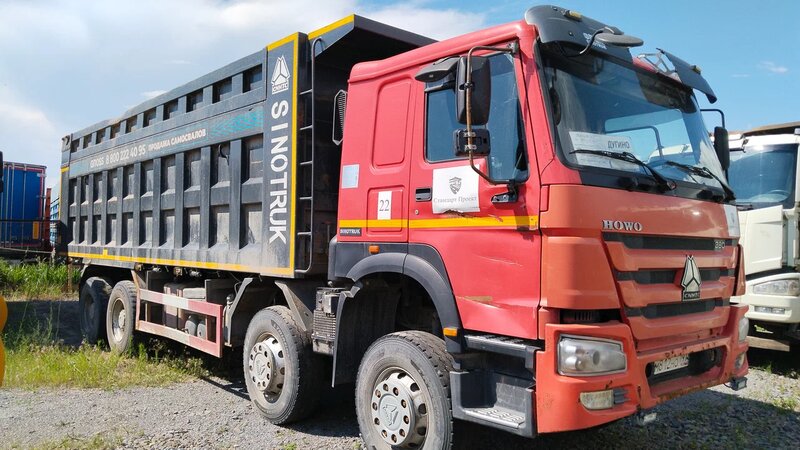 Howo ZZ 8x4 Самосвал — фото 2