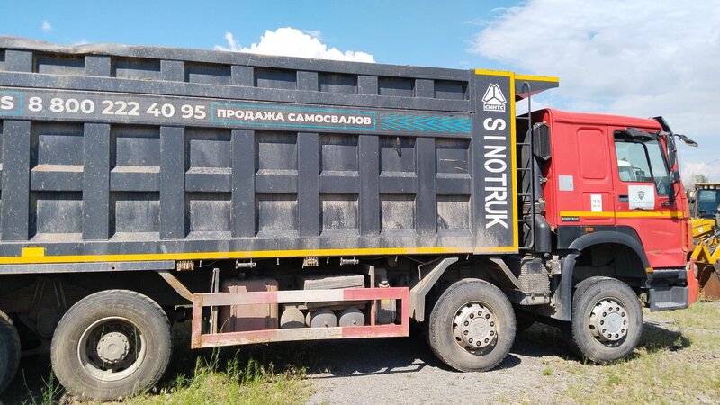 Howo ZZ 8x4 Самосвал — фото 4