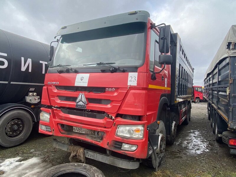 Howo ZZ 8x4 Самосвал — фото 3