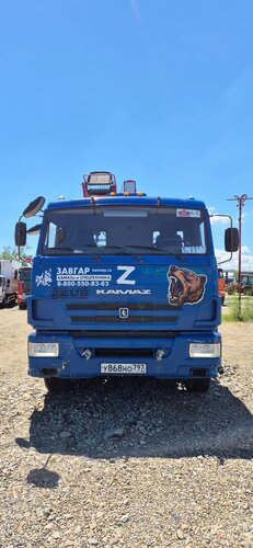 КамАЗ 65117 6x4 Бортовой с КМУ