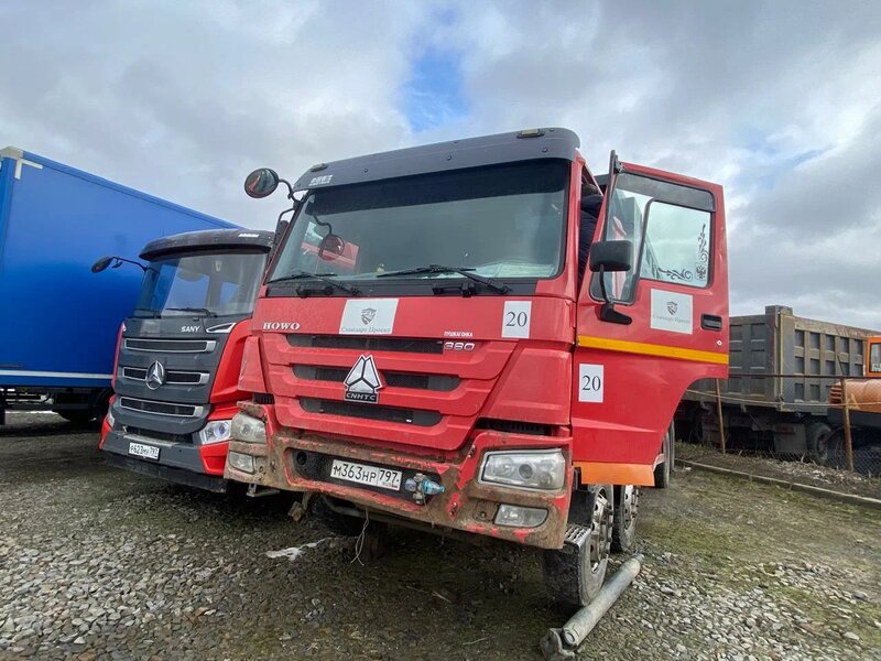 Howo ZZ 8x4 Самосвал — фото 2