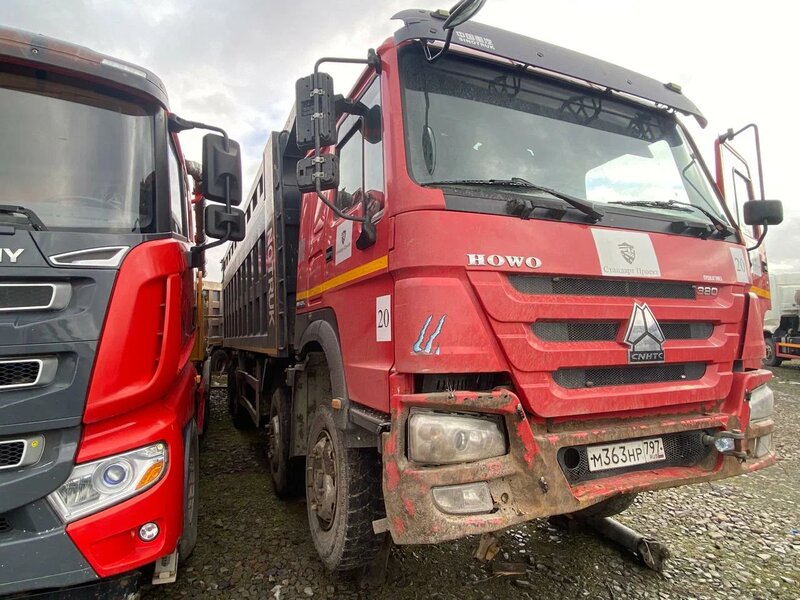 Howo ZZ 8x4 Самосвал — фото 3