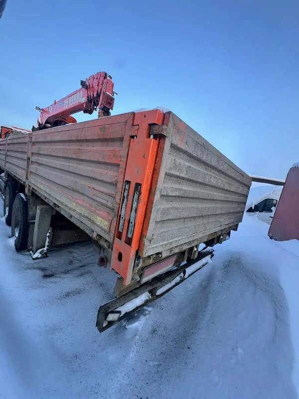Коммерческие грузовики K3B на шасси КамАЗ 65115 6x4 Бортовой с КМУ — фото 7