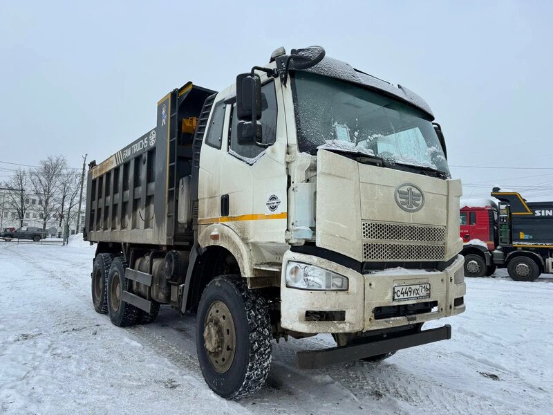 FAW J6 6x6 Самосвал — фото 4