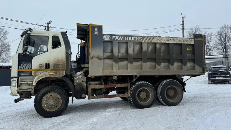 FAW J6 6x6 Самосвал — фото 3