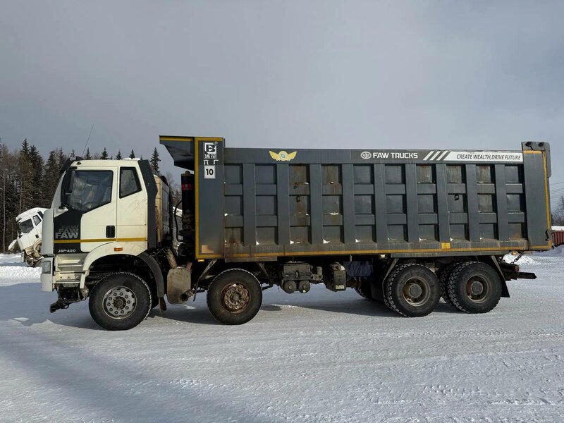 FAW J6 8x4 Самосвал — фото 4