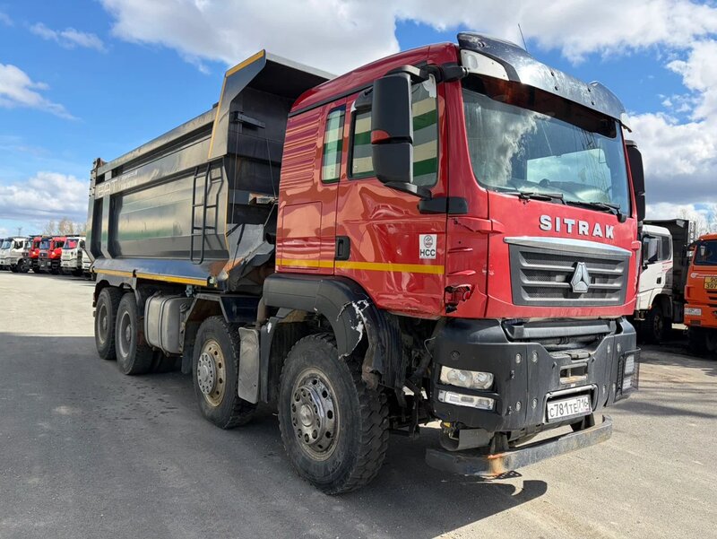 SITRAK C7H 8x4 Самосвал — фото 2