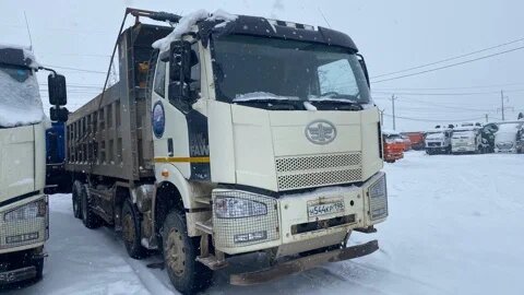 FAW J6 8x4 Самосвал — фото 2