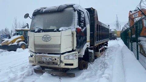 Автомастер 6589 на шасси FAW J6 6x4 Самосвал — фото 2