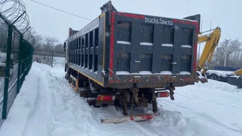 Автомастер 6589 на шасси FAW J6 6x4 Самосвал — фото 6