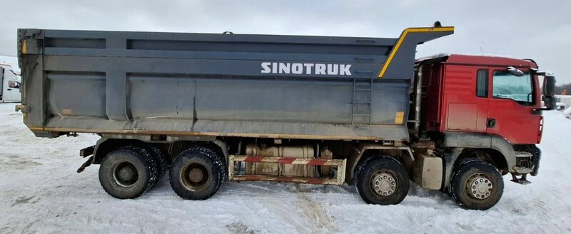 SITRAK C7H 8x4 Самосвал — фото 6
