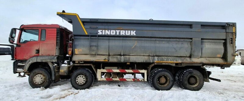 SITRAK C7H 8x4 Самосвал — фото 7