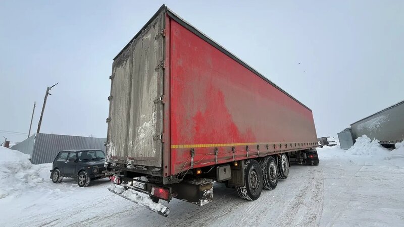 Туймазинский завод автобетоновозов 5885 Полуприцеп шторный — фото 4