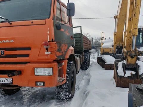 Ижевский Крановый Завод 3367 на шасси КамАЗ 43118 6x6 Бортовой с КМУ — фото 2