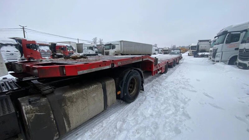 Тверьстроймаш 9939 Полуприцеп тяжеловоз 4 оси — фото 2