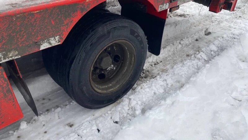 Тверьстроймаш 9939 Полуприцеп тяжеловоз 4 оси — фото 11