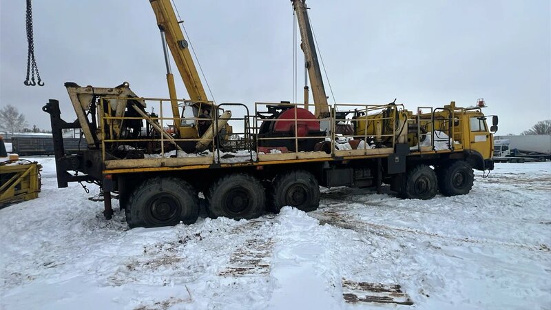 ПО ЕлАЗ АПР-80С на шасси ППС-5 10x8 Агрегат подъемный для ремонта и бурения скважин — фото 5
