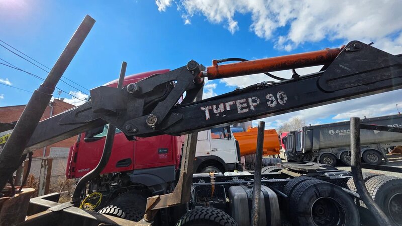 ТигерЛесЭкспорт 9800 Полуприцеп сортиментовоз с ГМУ — фото 6