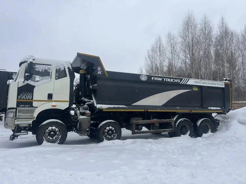 FAW J6 8x4 Самосвал — фото 4