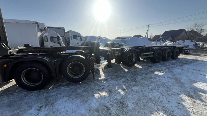 Тонар 998 Полуприцеп контейнеровоз 4 оси — фото 1