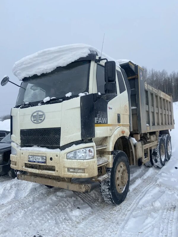 FAW J6 6x6 Самосвал — фото 2