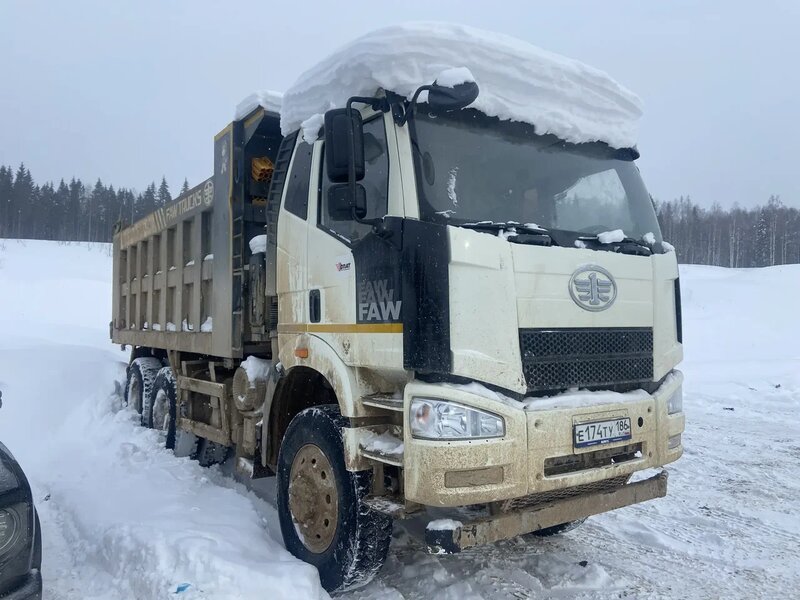 FAW J6 6x6 Самосвал — фото 3
