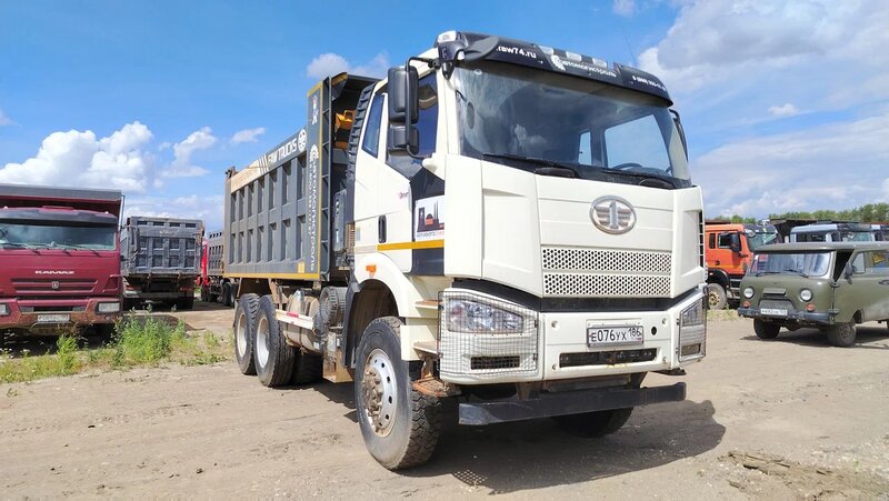 FAW J6 6x6 Самосвал — фото 2