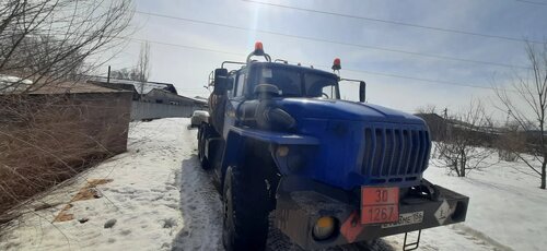 Ural 4320 6x6 Агрегат для сбора нефти и газового конденсата