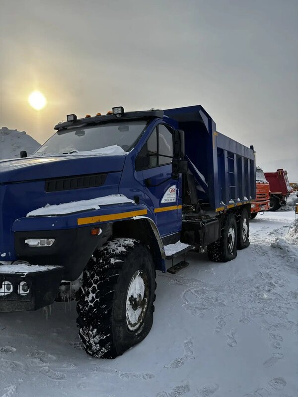 Ural 5557 6x6 Самосвал — фото 3