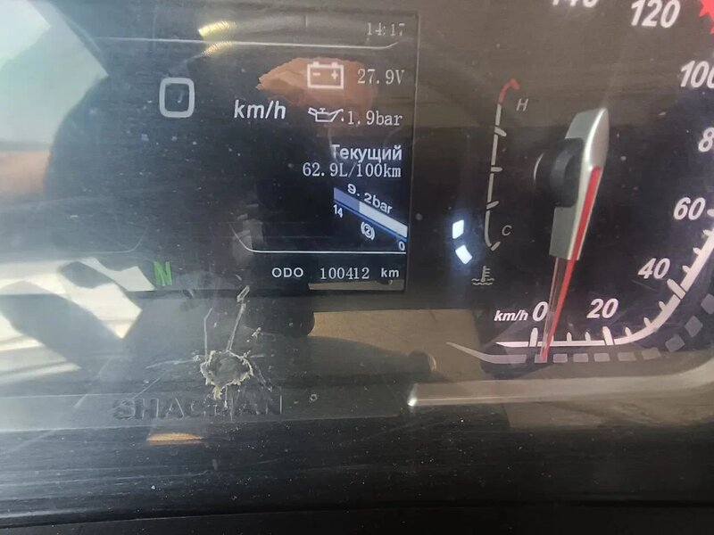 Shacman (Shaanxi) SX 8x4 Самосвал — фото 14