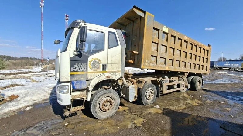 FAW J6 8x4 Самосвал — фото 3