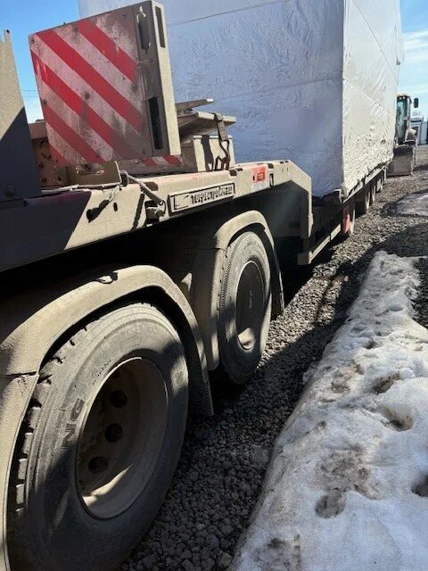 Тверьстроймаш 9939 Полуприцеп тяжеловоз 4 оси — фото 4