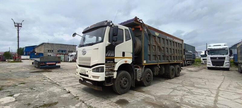 FAW J6 8x4 Самосвал — фото 3
