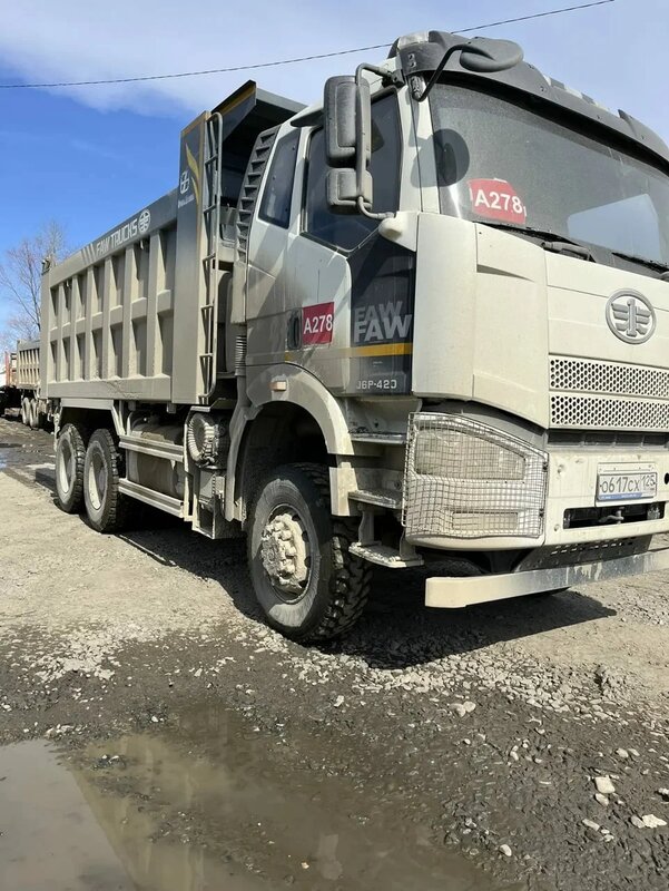 FAW J6 6x6 Самосвал — фото 3