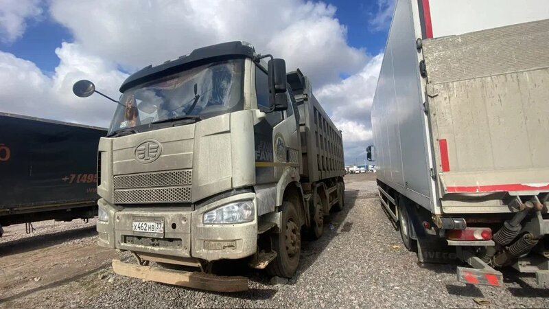 FAW J6 8x4 Самосвал — фото 3