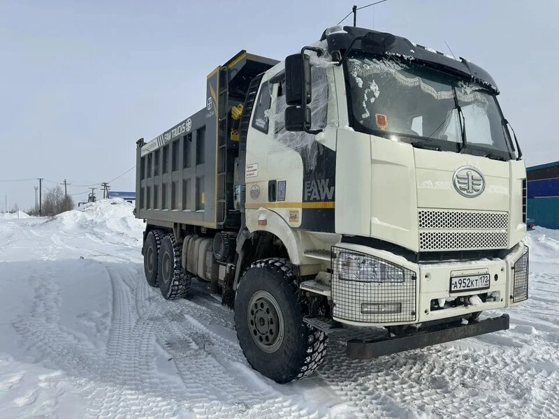 FAW J6 6x6 Самосвал — фото 2