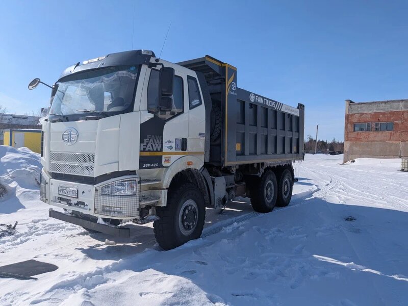 FAW J6 6x6 Самосвал — фото 4