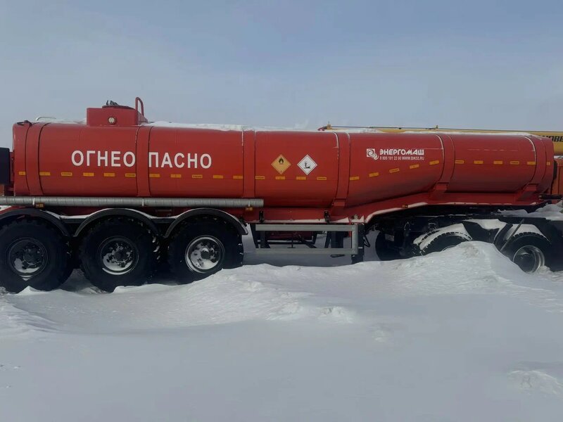 Энергомаш ТТР 8627 Полуприцеп цистерна — фото 2