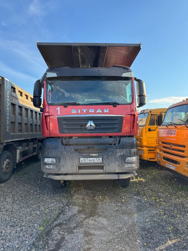 SITRAK C7H 8x4 Самосвал — фото 1