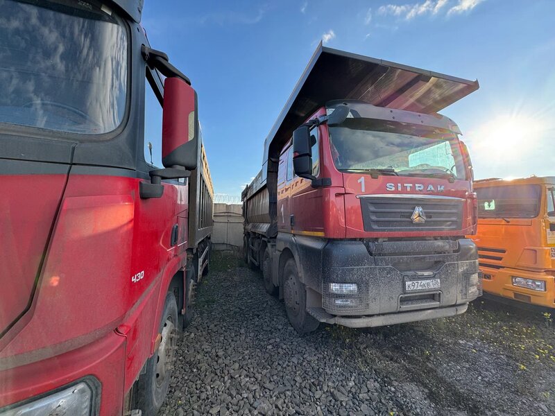 SITRAK C7H 8x4 Самосвал — фото 2