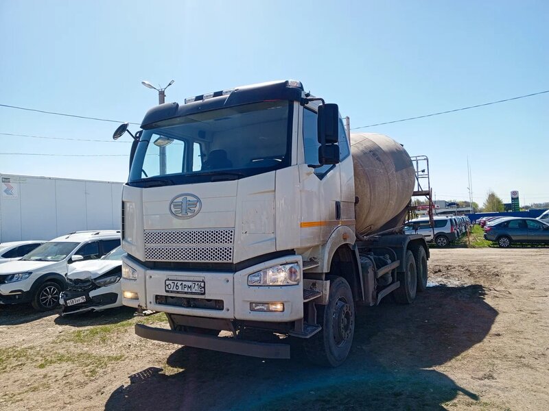 Автомастер 7047 на шасси FAW CA 3250 6x4 Автобетоносмеситель — фото 3