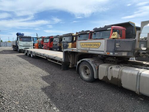 Ютерборг 9852 Полуприцеп тяжеловоз 3 оси