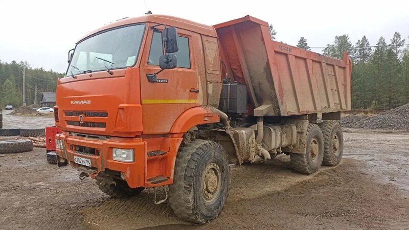 КамАЗ 65222 6x6 Самосвал — фото 3