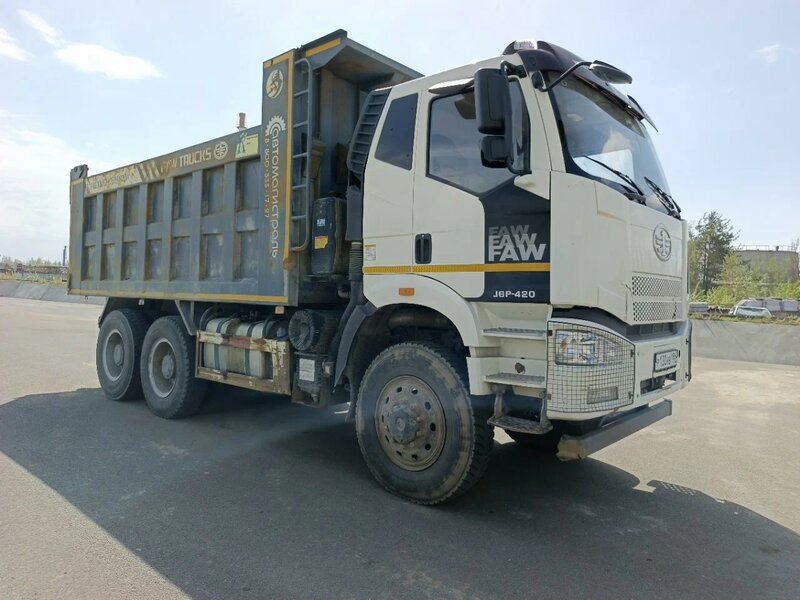 FAW J6 6x6 Самосвал — фото 3