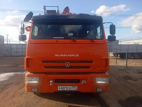 КамАЗ 65115 6x4 Бортовой с КМУ